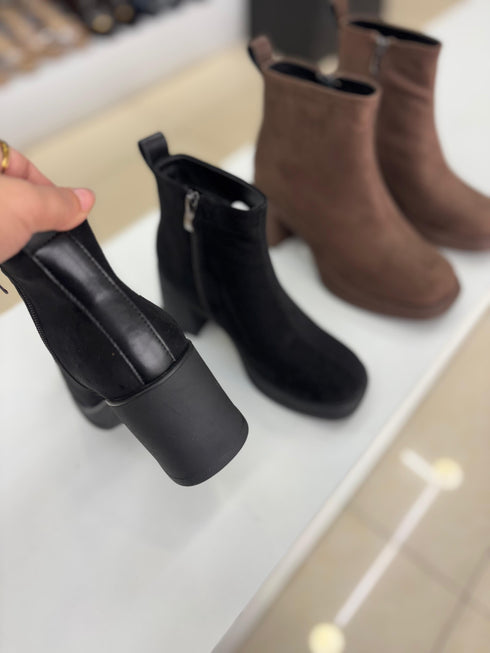 Women Block Ankle Boots